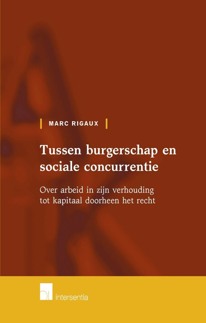 Marc Rigaux Tussen burgerschap en sociale concurrentie tweedehands kopen