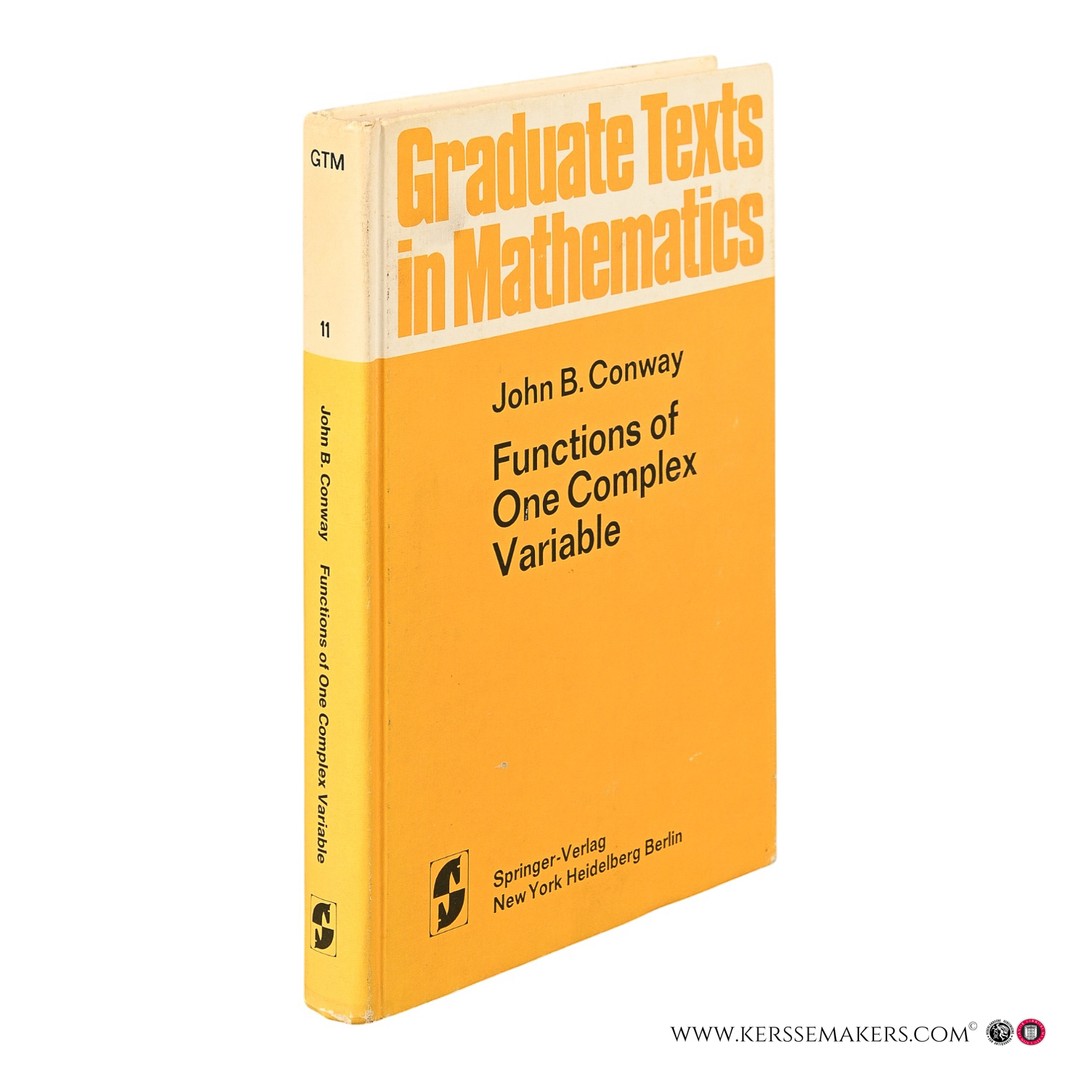 Functions of One Complex Variable (Graduate Texts in Mathema ...