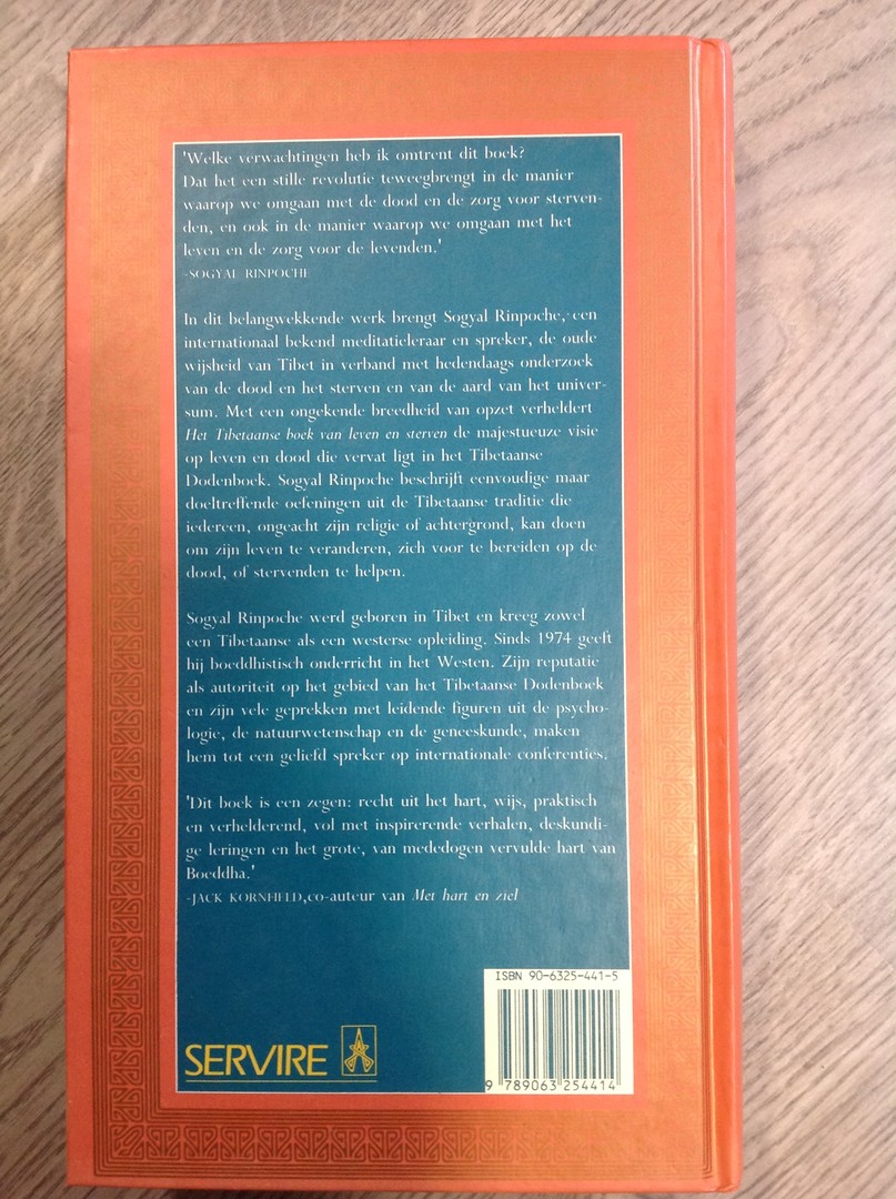 Het Tibetaanse boek van leven en sterven tweedehands kopen Books in Belgium